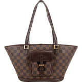 Louis Vuitton Monogram Damier Ebene Canvas Manosque PM Shoulder Bag