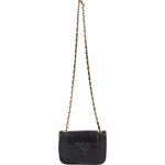 Chanel Lambskin CC Single Flap Camera Crossbody Bag - vintageandkickz