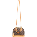 Louis Vuitton Monogram Canvas Alma BB Crossbody Handbag