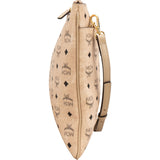MCM Monogram Visetos Zoo Rabbit Pouch Crossbody Bag