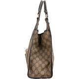 Gucci Supreme Monogram Crystal GG Jackie Hobo Shoulder Bag
