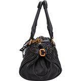 Chloé Pebbled Leather Paddington Satchel Handbag