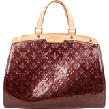 Louis Vuitton Monogram Vernis Leather Brea MM Handbag