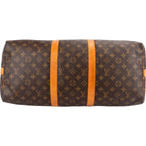 Louis Vuitton Monogram Canvas Keepall 50 Bandoulière Travel Bag