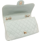 Chanel Quilted Lambskin Single Flap Crossbody Bag