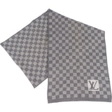 Louis Vuitton Wool Monogram Damier Schal Scarf