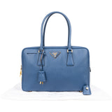 Prada Saffiano Leather Bauletto Satchel Handbag