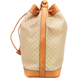 Celine Macadam Canvas Bucket Shoulder Bag