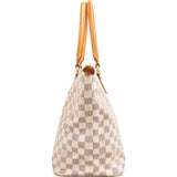 Louis Vuitton Monogram Damier Azur Saleya MM Shoulder Bag