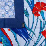 Hermès Céramique Ottomane 90 Silk Carre 90 Scarf Tuch