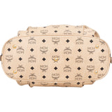 MCM Monogram Visetos Hobo Shoulder Bag