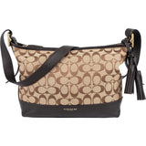 Coach Monogram Signature Duffle Crossbody Bag