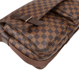 [🔄️B07 / F12] Louis Vuitton Monogram Damier Ebene Canvas Broadway Crossbody Bag - vintageandkickz