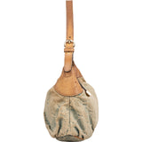 Gucci Monogram Denim GG Hobo Shoulder Bag
