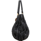 Miu Miu Matelassé Leather Coffer Handbag