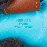 Hermès Tricolor Leather Rodeo PM Pendant