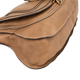 Chloé Grained Leather Marcie Satchel Handbag