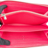 Louis Vuitton Pink Epi Leather Zippy Wallet