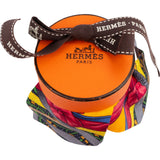 Hermès Brides de Gala Silk Lock Twilly Set Tuch Scarf