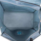 Céline Suede Bicolor Leather Trapeze Handbag