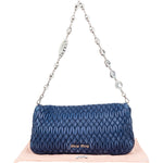 [🔄️B09 / F16] Miu Miu Matelassé Nappa Leather Crystal Bag Handbag - vintageandkickz