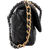 Chanel 19 Quilted Lambskin Medium Single Flap Crossbody Bag