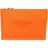 Hermès Canvas Trousse Toilette Accessoires Pouch