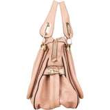 Chloé Pink Leather Paraty Handbag