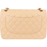 Chanel Quilted Lambskin Jumbo Double Flap Crossbody Bag