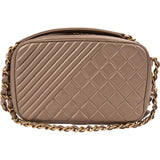 Chanel Quilted Leather Camera Case Boy Crossbody Bag