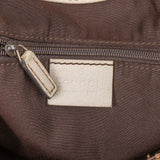 Gucci Monogram GG Canvas Web Hobo Shoulder Bag