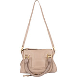 Chloé Grained Leather Marcie Porte Epaule Hobo Handbag