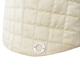 Chanel Cream Glittered Quilted Bustier Bandeau Top (FR38 / DE36)