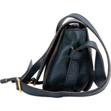 Chloé Grained Calfskin Mini Marcie Saddle Crossbody Bag