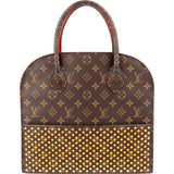 Louis Vuitton Monogram Canvas X Christian Louboutin Studded "Iconoclasts" Handbag