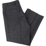 Prada Grey Wool Plaid Pants Trousers (IT52)
