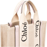 Chloé Canvas Small Woody Tote Handbag