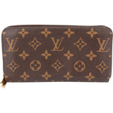 Louis Vuitton Monogram Canvas Zippy Wallet