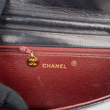 Chanel Quilted Lambskin Medium 24K Gold Single Flap Shoulder Bag