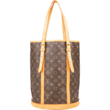Louis Vuitton Monogram Canvas Bucket GM Shoulder Bag