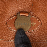 Mulberry Grained Brown Leather Bayswater Handbag