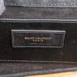 Yves Saint Laurent Gold Python-Embossed Leather Mini Kate Tassel Crossbody Bag