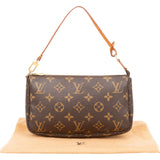 Louis Vuitton Monogram Canvas Pochette Accessoires Handbag
