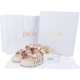 Dior Multicolor Leather Dioract Sandal Sandals (35)