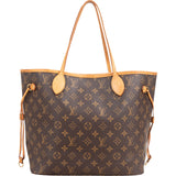 Louis Vuitton Monogram Canvas Neverfull MM Shoulder Bag
