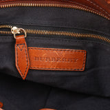 Burberry Nova-Check Monogram Belt Knight Handbag
