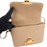 Celine Shiny Calfskin Teen Triomphe Crossbody Bag