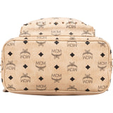 MCM Monogram Visetos Stark Studded Small Backpack