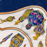 Hermès Peu Importe le Flacon Silk 90 Scarf Tuch