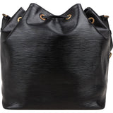 Louis Vuitton Noir Epi Leather Sac Noé Petit Shoulder Bag